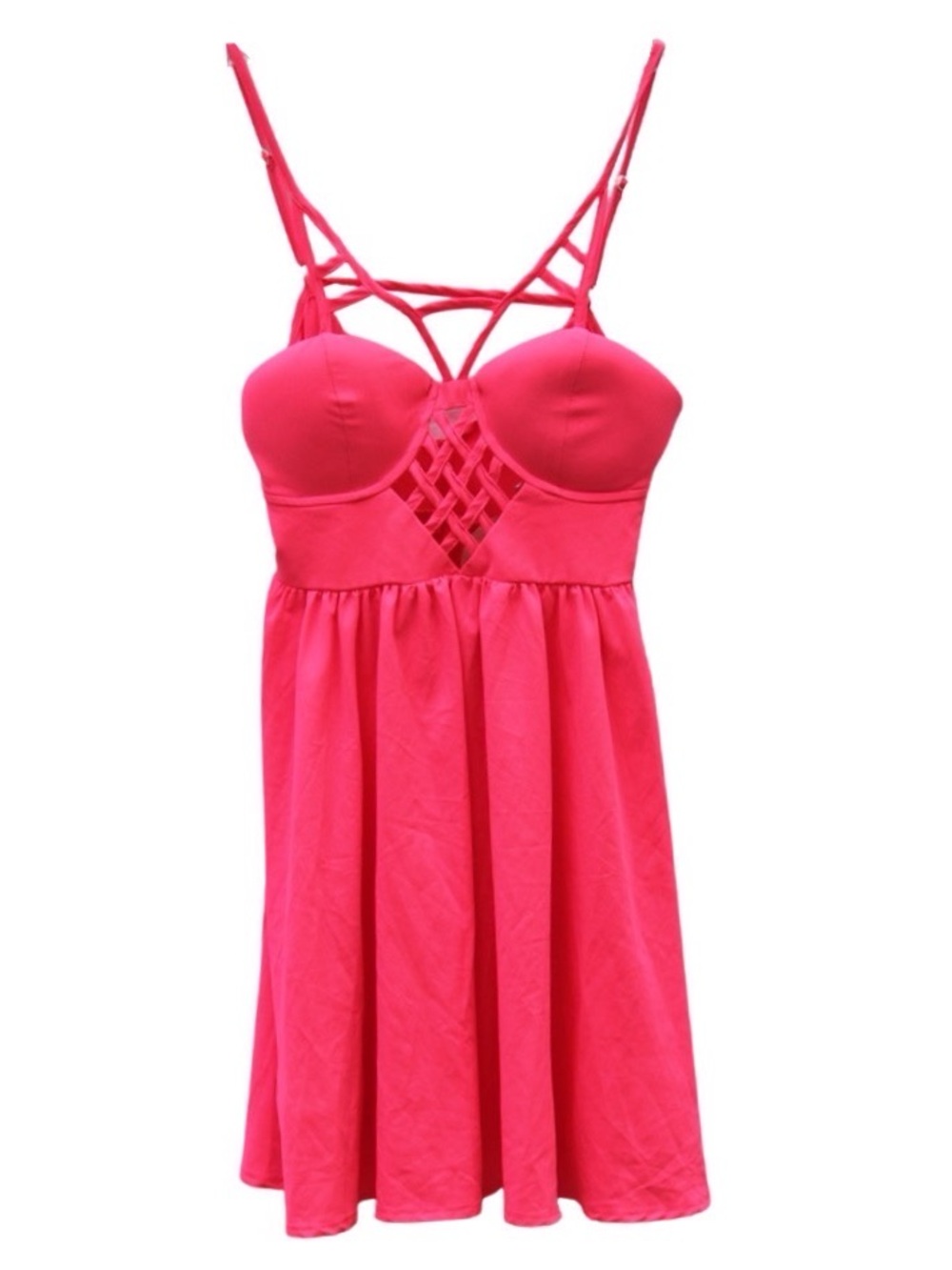 LF Hot Pink Dress
